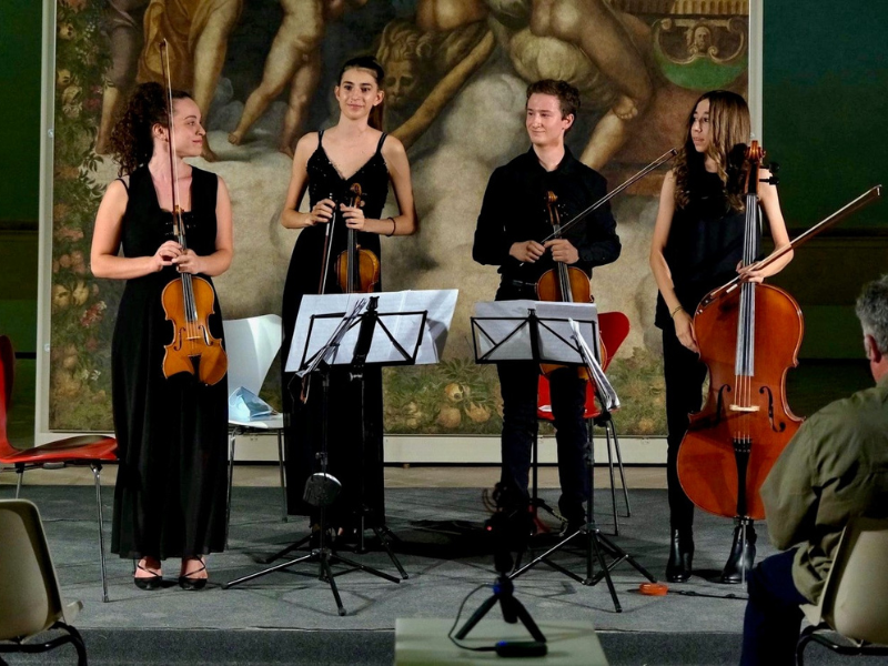 Tra musica, pittura e architettura con il Quartetto Motus