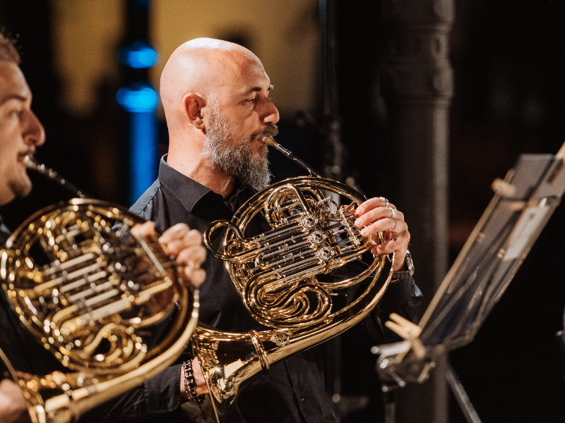 Il Cortile della Rocca di Sala Baganza presenta l’appassionante concerto della Quadriglia di Corni La Toscanini
