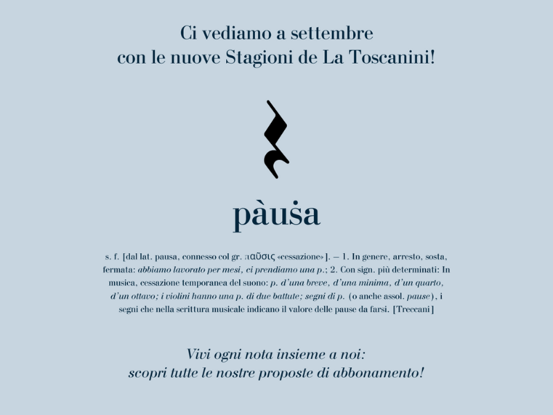 Chiusura estiva: buone vacanze, ci vediamo a settembre!