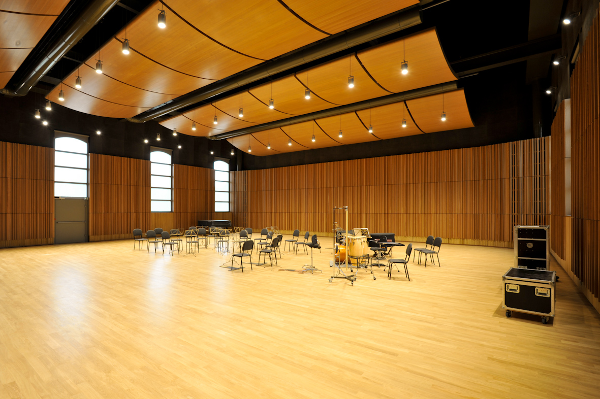 Il Centro di Produzione Musicale Arturo Toscanini, sede operativa della Fondazione a Parma